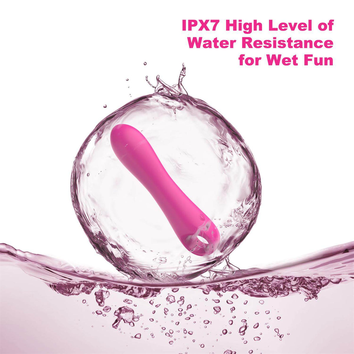 NSBAN Mini Rechargeable Bullet Vibrator, Compact & Waterproof